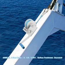 Handwinde mit 3 Gangverh?ltnissen, 4500 lbs Handwinde mit Verriegelungsfunktion
