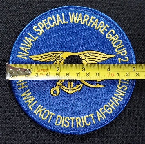 Naval Special Warfare Development Group 2 TWO SEALS AFGHANISTAN Military Patch - Picture 2 of 6