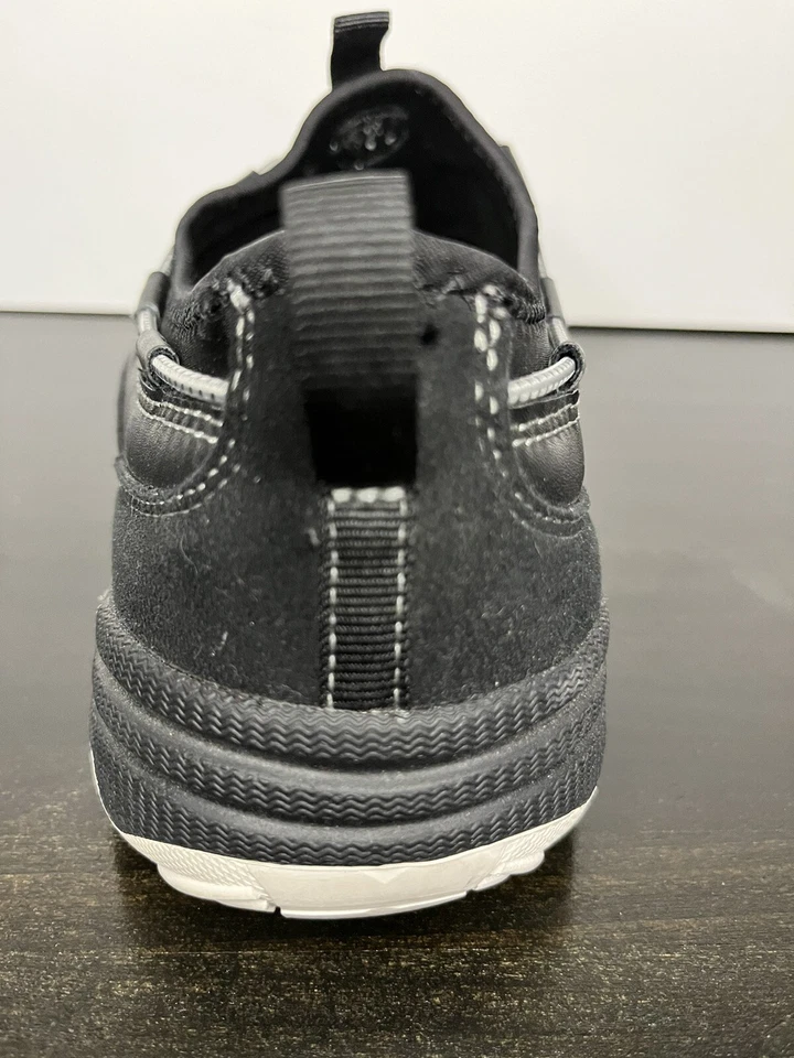 Zapatillas deportivas JSport By Jambu para mujer 10 M Tulsa negras veganas superiores bajas espuma viscoelástica Foto 3 de 4