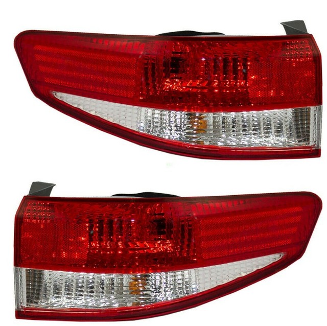 New Depo Tail Light Set For 2003 2004 Honda Accord Sedan Driver