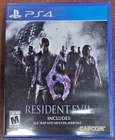 Resident Evil 6 PS4 (Sony PlayStation 4, 2016) - Tested Working Blue Label