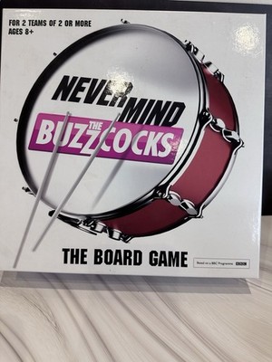 Never Mind The Buzzcocks Brettspiel Paul Lamond vollständig BBC Quiz neuwertig