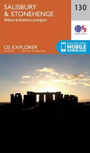 Salisbury and Stonehenge (Map) OS Explorer Map
