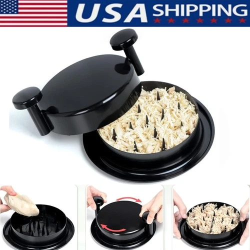 1/2 pcs Chicken shredder tool, professional meat shredder with non-slip base.