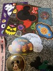Lot Of 27 Disney & Disney Parks Items- Stickers Lanyards Postcards Straw Keyring — photo 9
