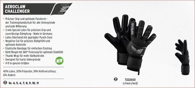 Erima AeroClaw Challenger TW Torwarthandschuh 7222603 Goalkeeper Fußball