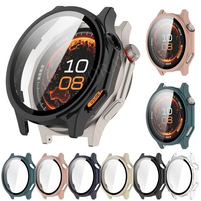 For Oppo Watch X3 / Oneplus Watch 4 Tempered Glass PC Hard Protective Case Cover