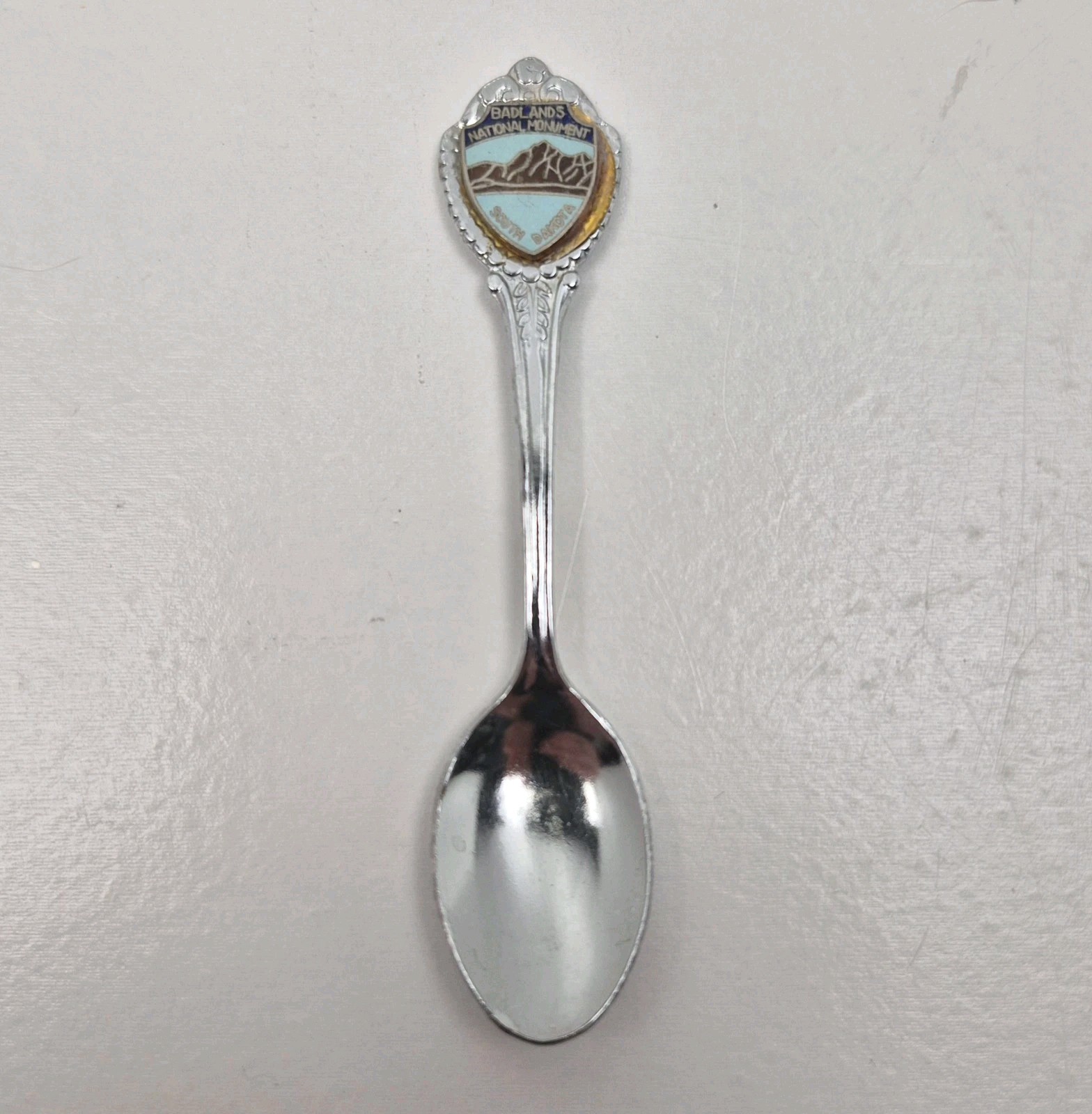 Vtg Lot Of 15 Souvenir Collector Spoons NATIONAL PARKS Unused Starter Set