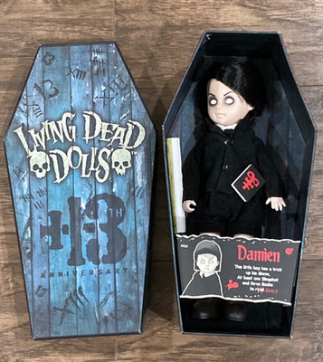 Mezco Living Dead Dolls LDD Damien The Omen 13th Anniversary 2012 10'' Doll