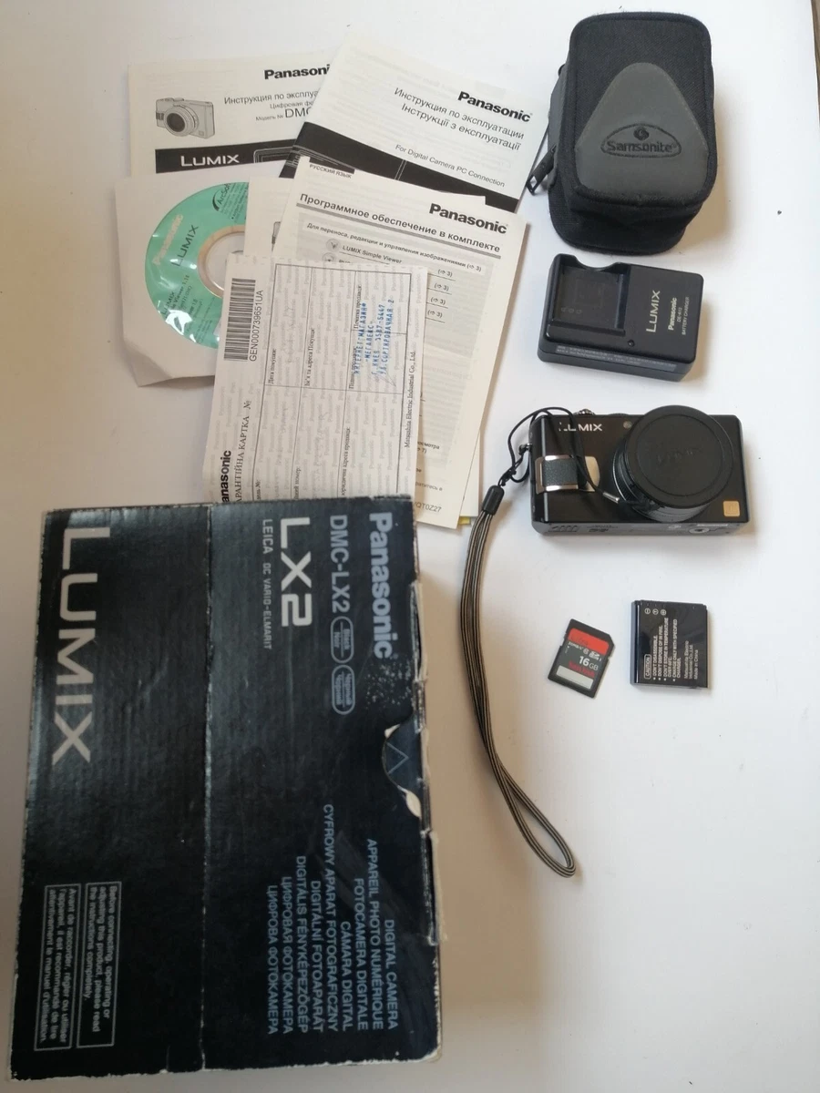 Preços baixos em Câmeras digitais Panasonic LUMIX DMC-LX2 | eBay