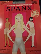 NEW Spanx Super Power Panties Size F Nude Mid Thigh Shaper Tummy Control 915