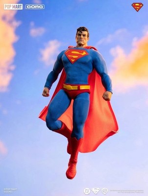 POP Mart X Gong Studio Batman Hush Superman 1/12 Scale Action Figure