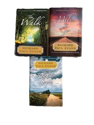 The Walk Series by Richard Paul Evans 3 Book Set - Hardcover Lot Excellent