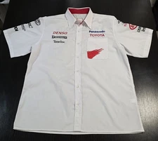 Toyota Panasonic Formula One pit crew team shirt size XL