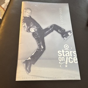 2000–2001 Target Stars On Ice Scott Hamilton Commemorative Issue Program W/ List