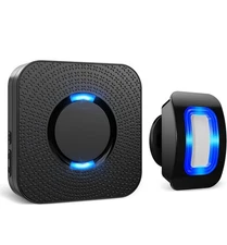 Wireless Motion Sensor LED Light - Motion Detector Alarm Chimes Door Sensor with