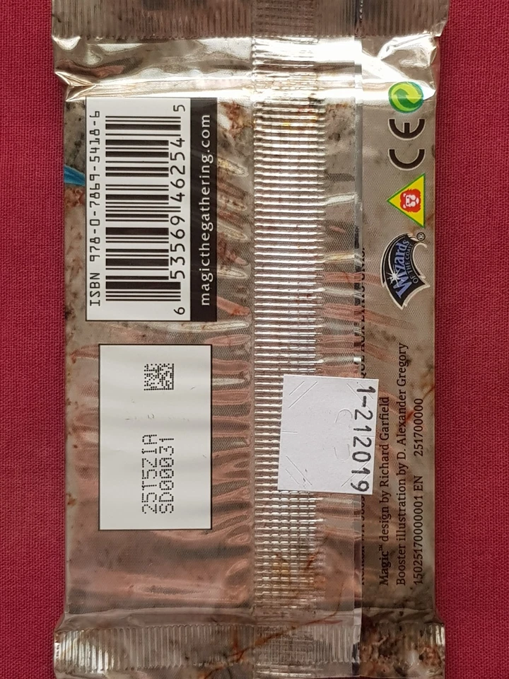 Magic The Gathering WORLDWAKE Booster Pack WITH PRICE STICKER MTG - Image 3 of 4