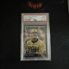 2024 Topps Archives - 1970 Topps Paul Skenes #200 Black Foilboard (RC) PSA 10