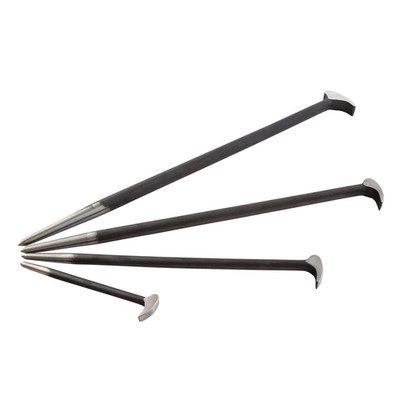 Sunex Tools 9804 Rolling Head Pry Bar Set 6-Inch - 20-Inch 4-Piece