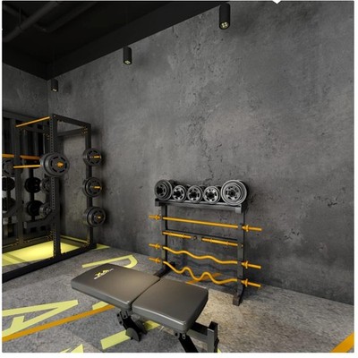 Removable Oil-Proof Textured Concrete Wallpaper - Industrial
