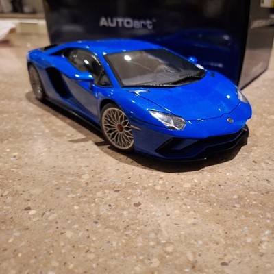 Autoart 1/18 Lamborghini Aventador S 2017 Blue Nila 79134 for sale
