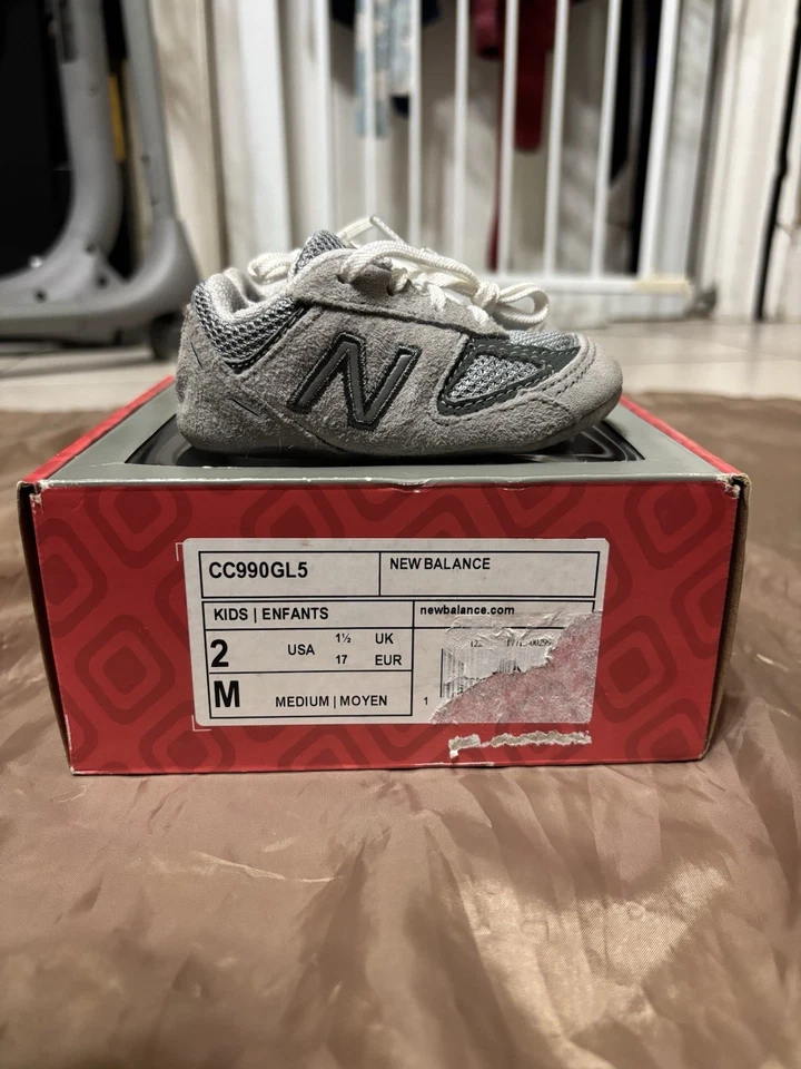 Baby New Balance 990 размер 2 - Изображение 4 из 4