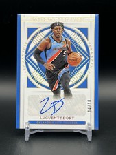 2020-21 National Treasures Penmanship LUGUENTZ DORT Auto /10 Gold #PEN-LGD OKC