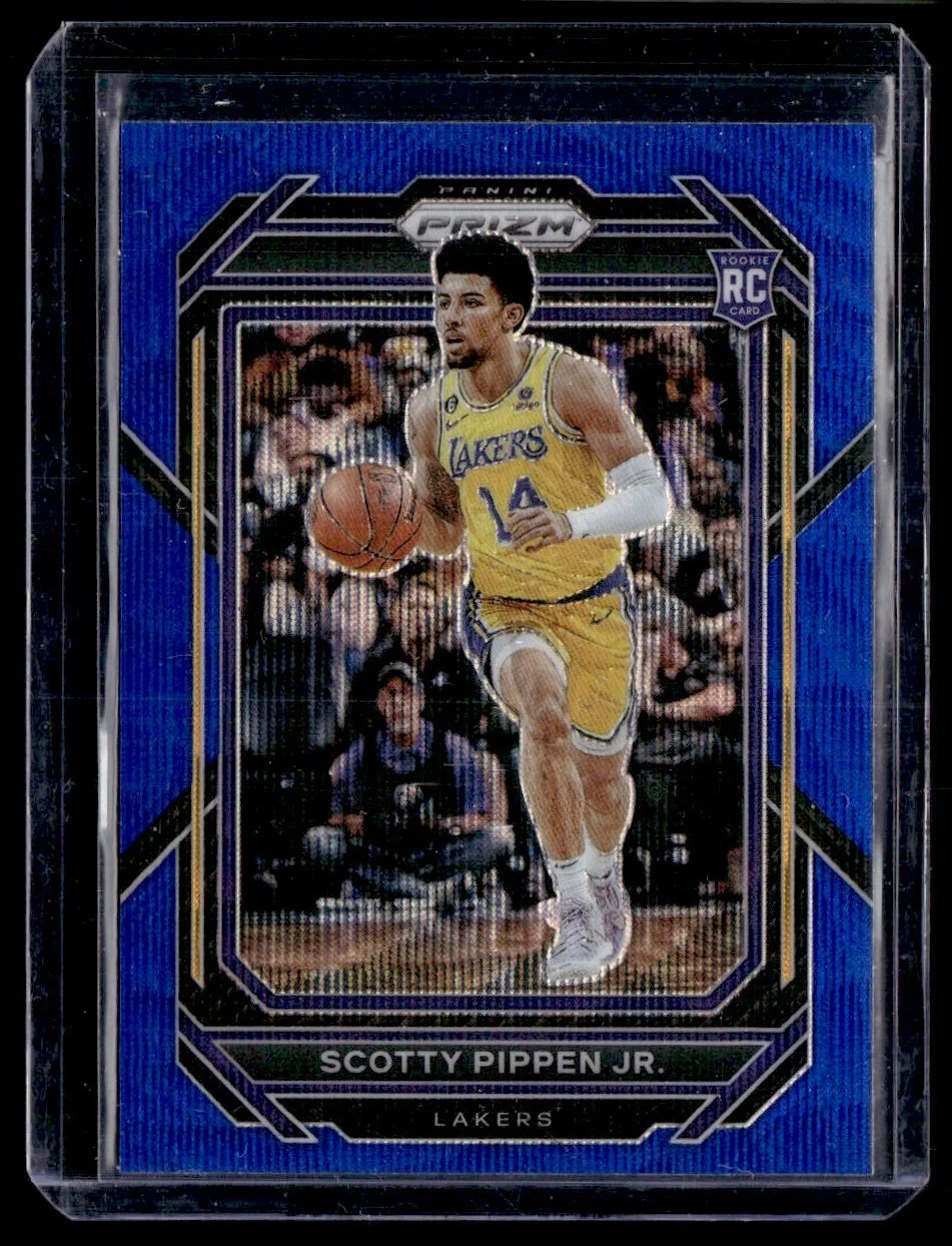 2022-23 Panini Prizm Rookie Blue Wave Scotty Pippen Jr. #232