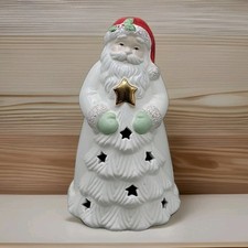 Lenox Seasons Sparkle Santa Figurine 6.5" Ceramic Hand Painted No Light R
