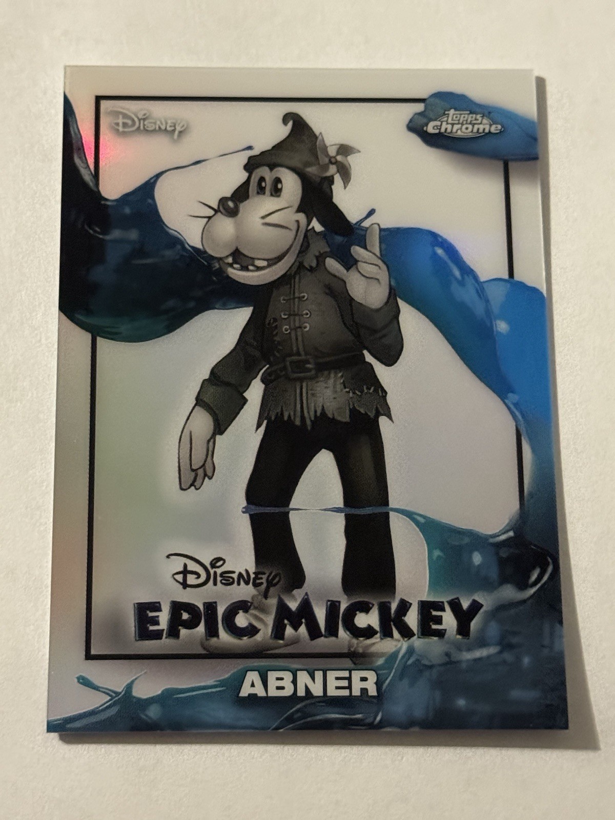 Disney Epic Mickey Topps Chrome Abner EM-4 Non-Sport Trading Card