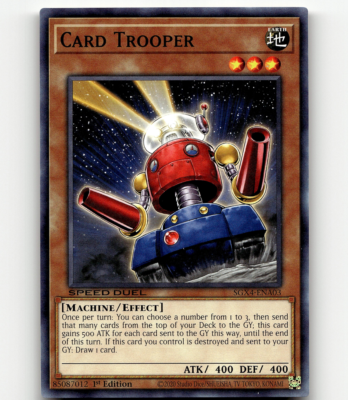 Yugioh Card Trooper - Speed Duel GX: Midterm Destruction | eBay