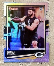 Josiah Deguara 2020 Donruss Holo Panini/75 #292 PACKERS Rookie RC