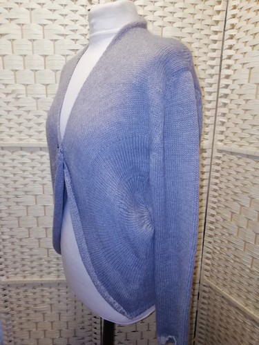 Country Casuals size L grey wool blend cardigan - good condition - Picture 10 of 13
