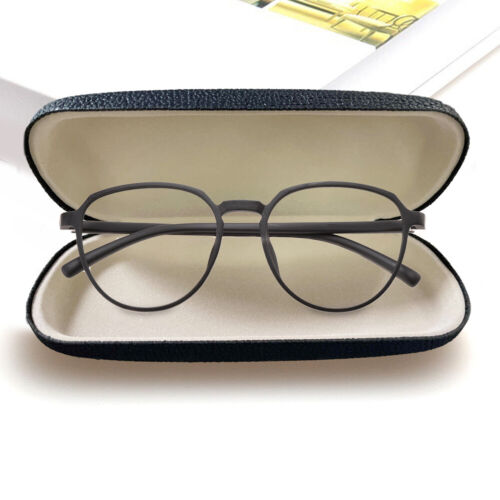 3pcs Universal Hard Shell Travel Glasses Case Men Women Portable Iron Box Simple - Afbeelding 1 van 12