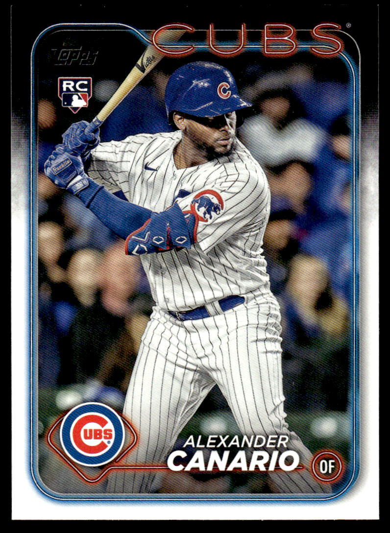 2024 Topps #452 Alexander Canario Chicago Cubs RC Baseball