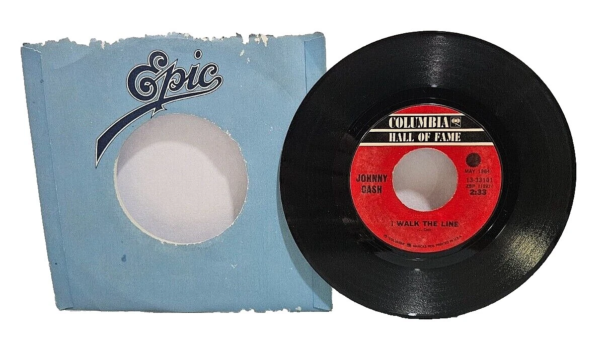 Johnny Cash R&B & Soul 45 RPM Vinyl Records