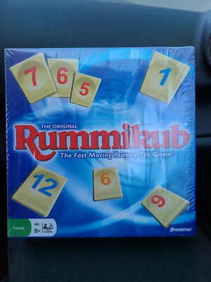 Vintage Pressman Rummikub Fast Moving Rummy Tile Game 1997 - Sealed
