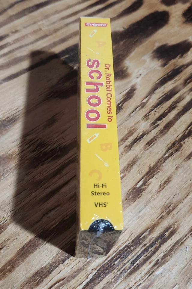 Dr. Rabbit Comes To School VHs Tape 2003 Colgate Early Literacy Oral Health NEW! - Image 3 of 4