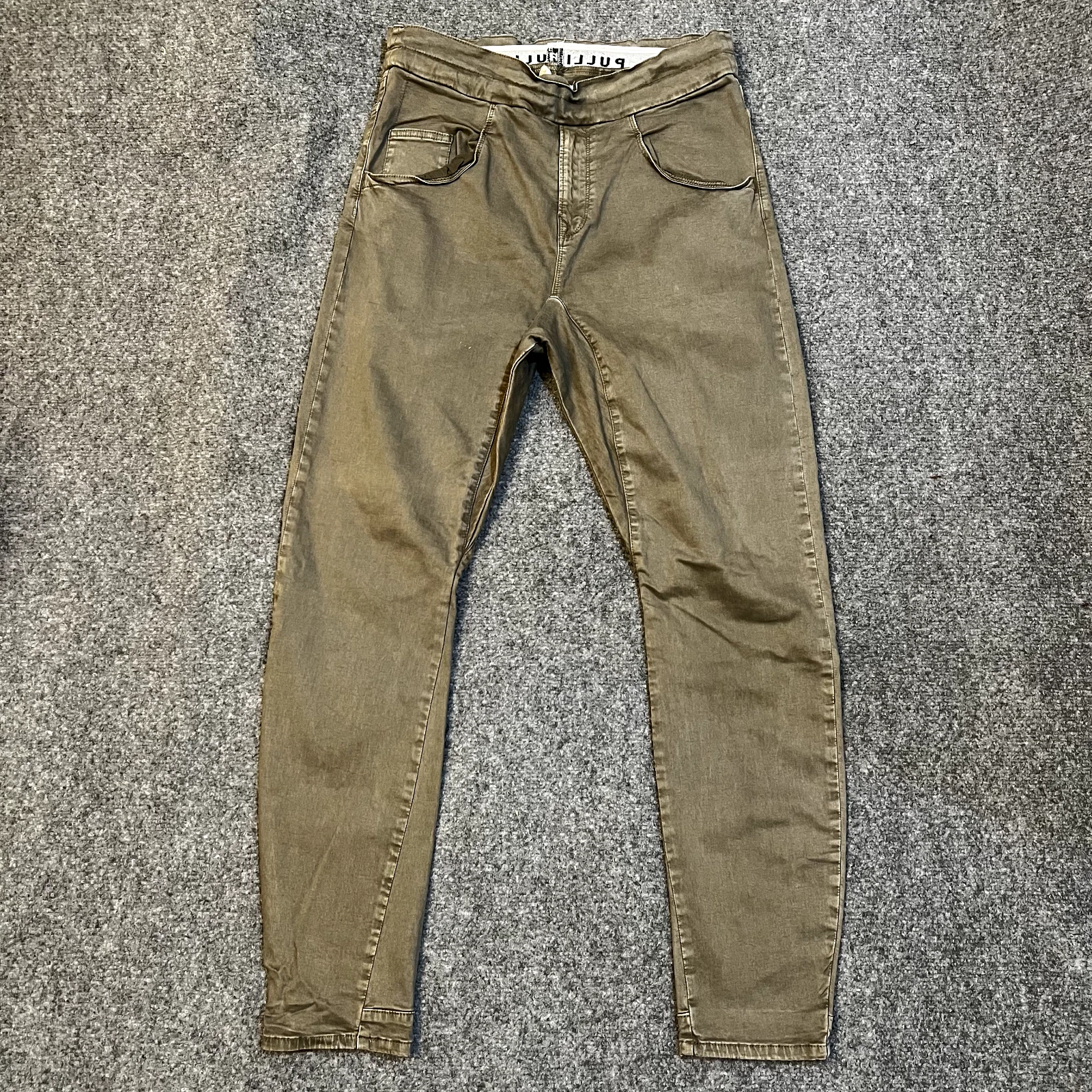 Pullin Jeans Extra Large Creation Francaise Joggers Drawstring Comfort Stretch