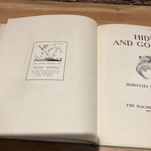 Hide And Go Seek By Dorothy Lathrop HB DJ 1938 1st Edition Macmillan - Picture 15 of 20