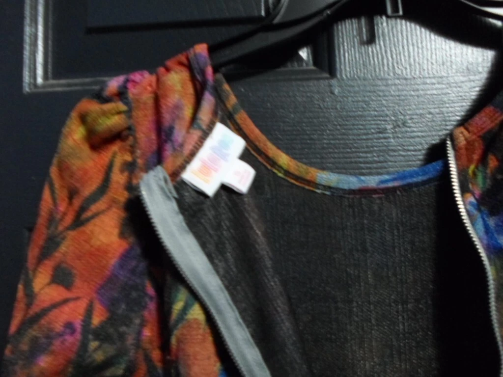 PALM ANGELS Abito donna LulaRoe multicolore stampa floreale manica corta taglia S