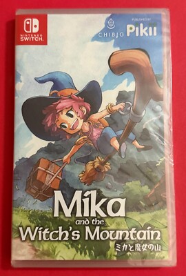 Mika and The Witch's Mountain Switch Kickstarter Physical Copy Box Scratch