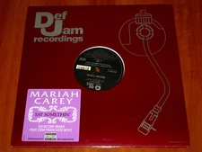MARIAH CAREY SAY SOMETHIN' REMIX 12" VINYL *RARE* DEF JAM USA PRESS 2006 LTD New