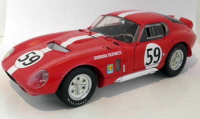 Exoto 1/18 Scale Diecast 18004 1965 Cobra Daytona Version Filipinetti Coupe