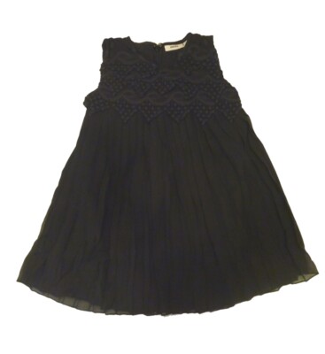 MEXX festliches Mädchen Kleid tap shoe schwarz Gr. 74 80 86 92