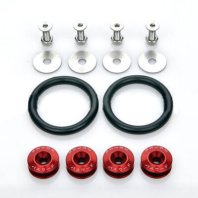 Universal Hatch Lid Quick Release Pins Blue JDM Quick Release Fasteners – Aluminum Alloy, For Trunk, Hood, Fender & Hatch Subaru Bumper Clips - Foto 10