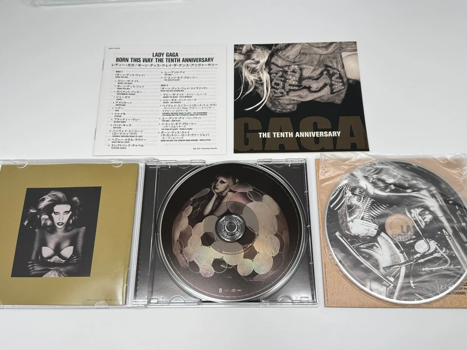[2CD] Lady Gaga Born This Way (The Tenth Anniversary) Japan Import UICS-1378/9 - Image 3 of 3