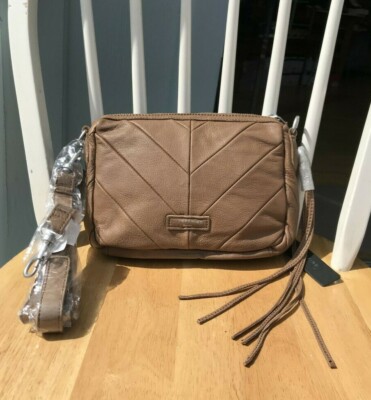 Liebeskind Berlin Bag Juliette Leather Crossbody New Toffee