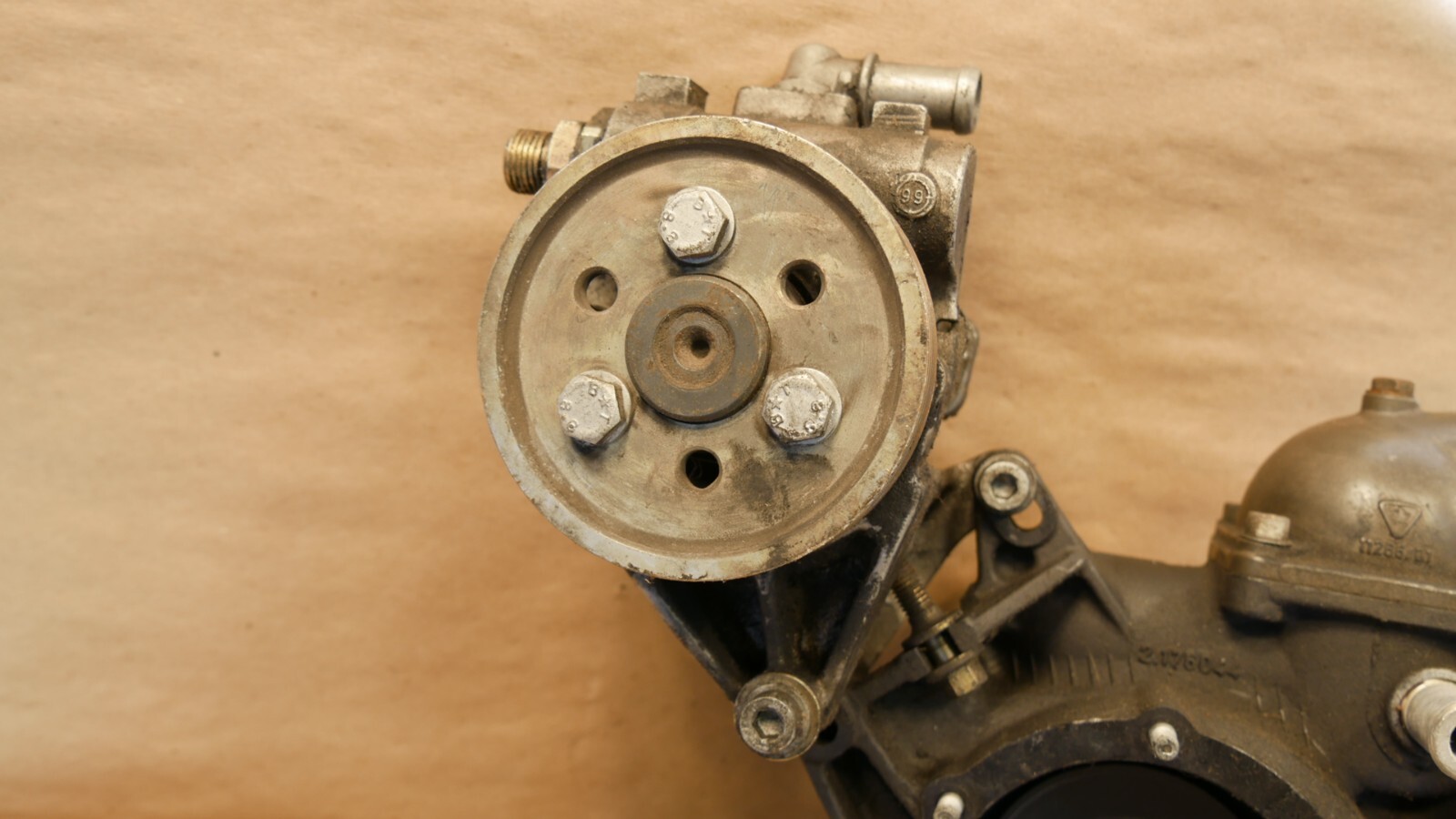 Ferrari 360 Water Pump And power Steering Pump PN 176044 173997