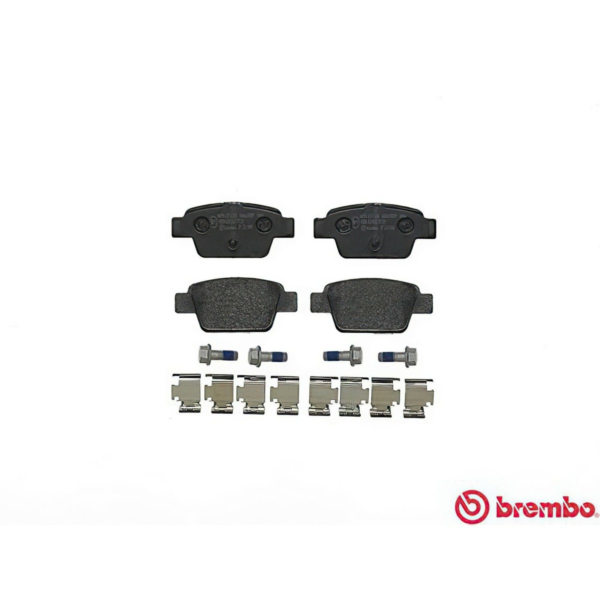 Brembo P 23 080 - Brake Pads - Rear, Set Of 4 - 5